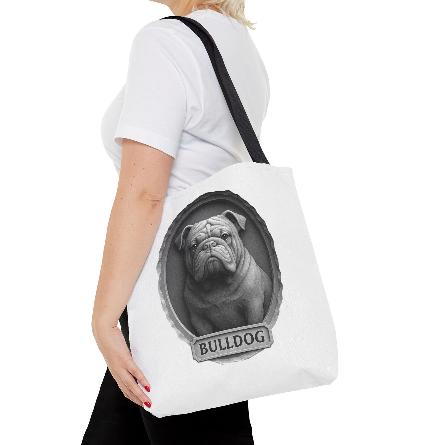 Chic Dog Portrait Tote Bag, Pet Lovers Gift, Stylish Shopping Bag, Unique Funny Tote, Carry-All for Dog Owners, Dog Lover Gift, Animal Print