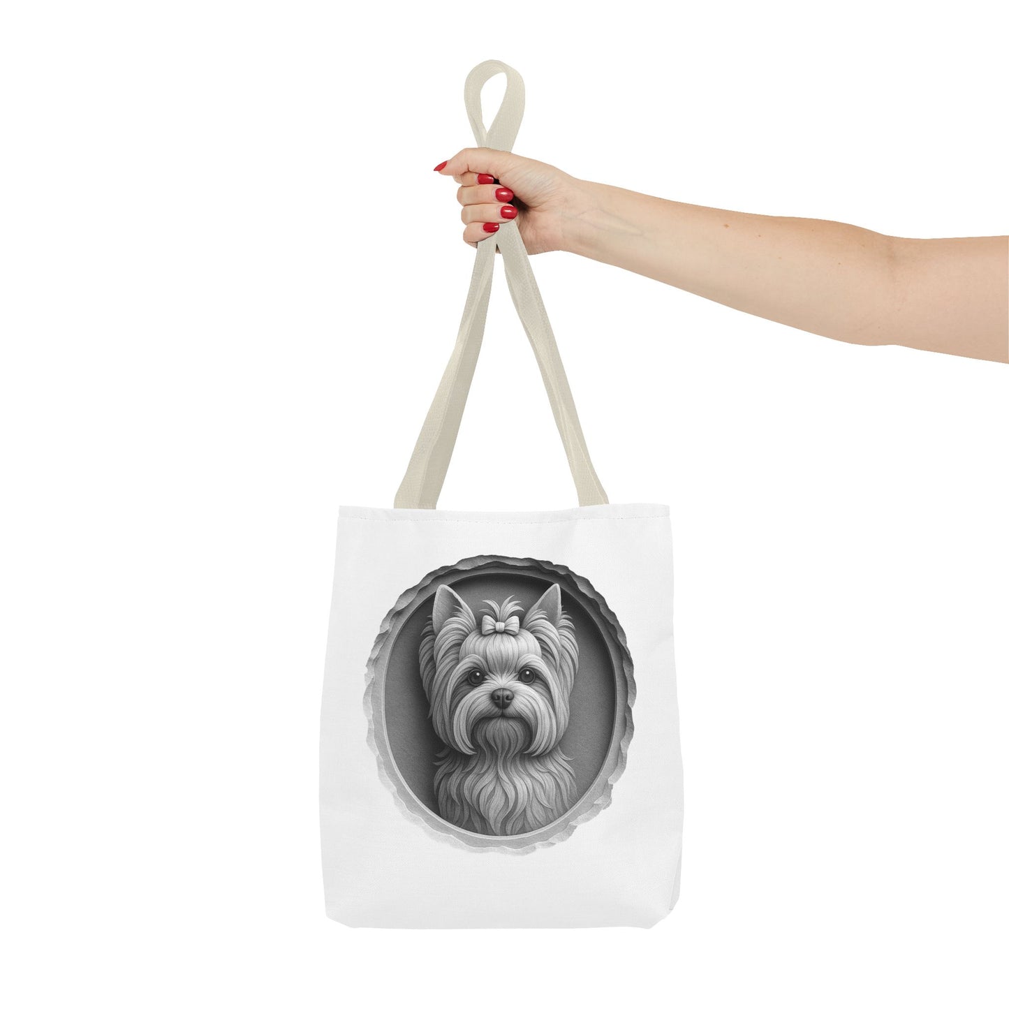 Yorkshire Terrier Tote Bag, Pet Lover Gift, Everyday Carry, Shopping Tote, Unique Dog Lover Accessory