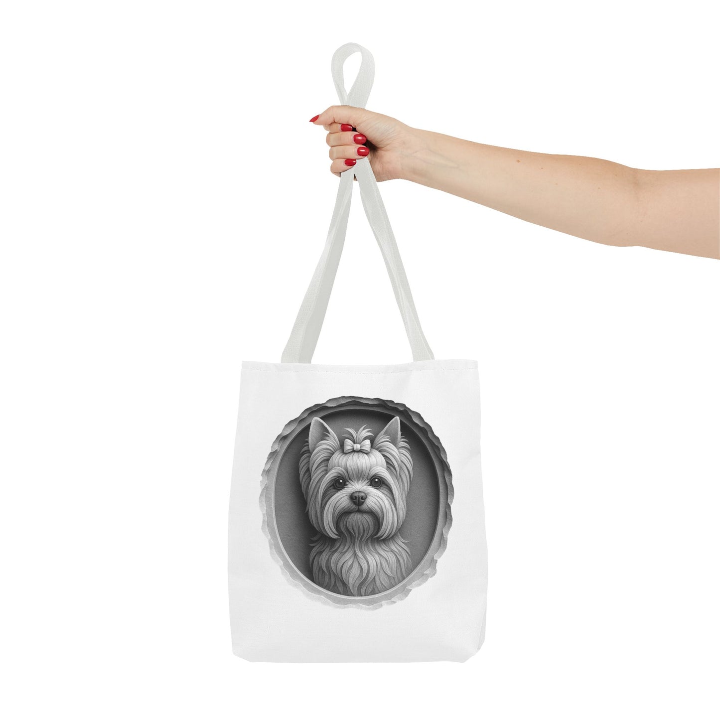 Yorkshire Terrier Tote Bag, Pet Lover Gift, Everyday Carry, Shopping Tote, Unique Dog Lover Accessory