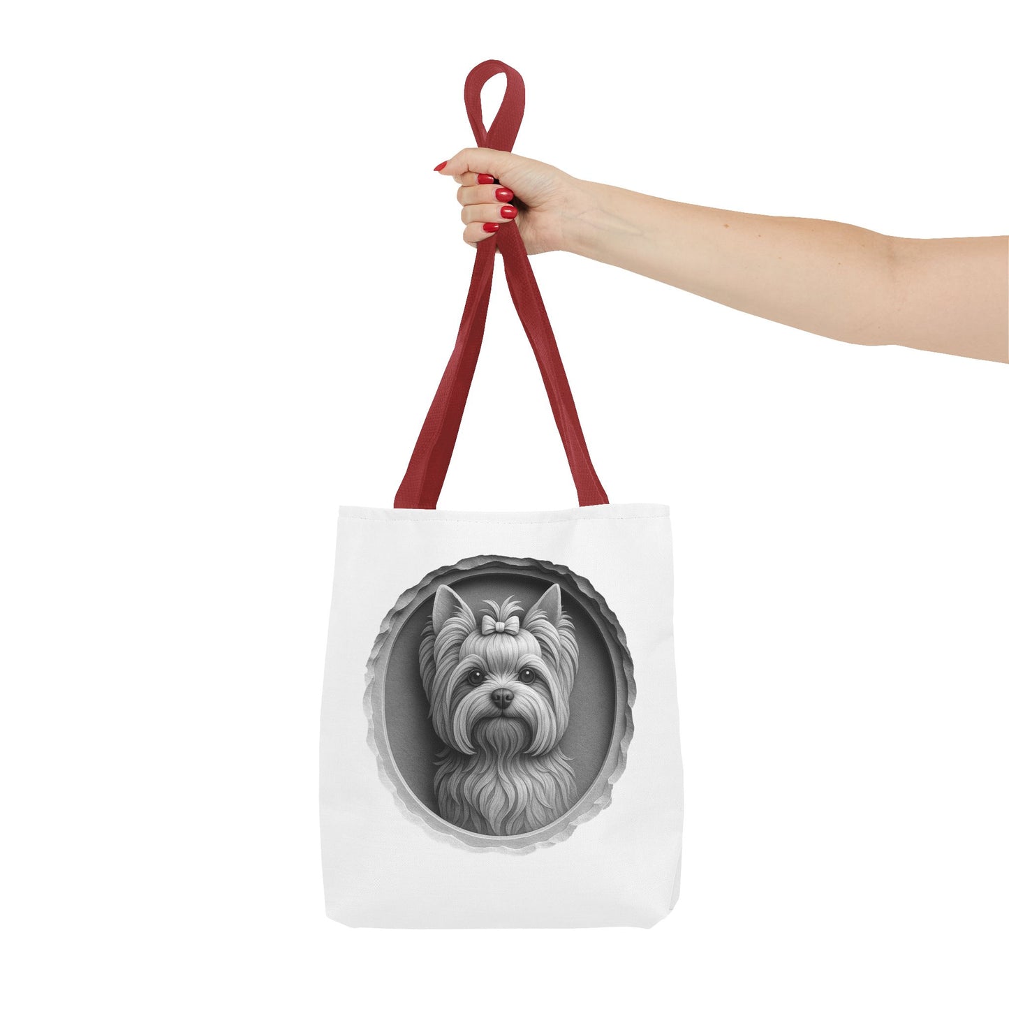 Yorkshire Terrier Tote Bag, Pet Lover Gift, Everyday Carry, Shopping Tote, Unique Dog Lover Accessory