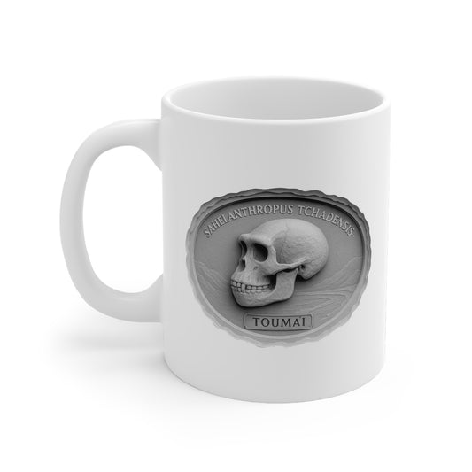 Skull Design Ceramic Mug | Unique Coffee Cup For Science Lovers, Gift For Halloween, Home Décor, Office Mug, Gag Gift – Vintage bee graphic shirt by Tooneety