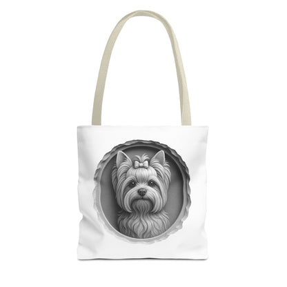 Yorkshire Terrier Tote Bag, Pet Lover Gift, Everyday Carry, Shopping Tote, Unique Dog Lover Accessory