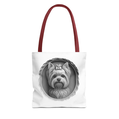 Yorkshire Terrier Tote Bag, Pet Lover Gift, Everyday Carry, Shopping Tote, Unique Dog Lover Accessory