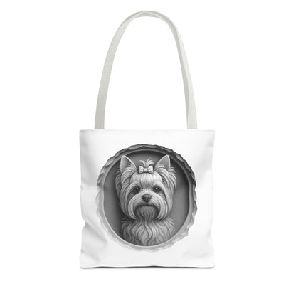 Yorkshire Terrier Tote Bag, Pet Lover Gift, Everyday Carry, Shopping Tote, Unique Dog Lover Accessory