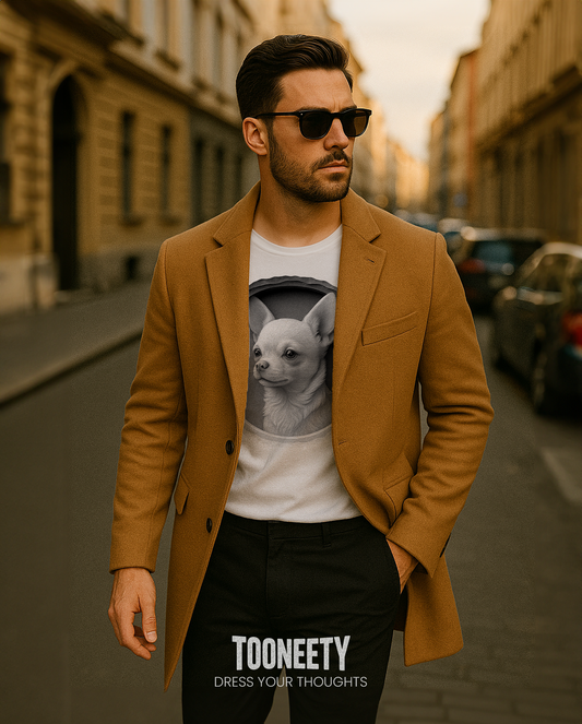 Chihuahua Dog Portrait Shirt – Cute Emotional Pet Gift Tee | Tooneety
